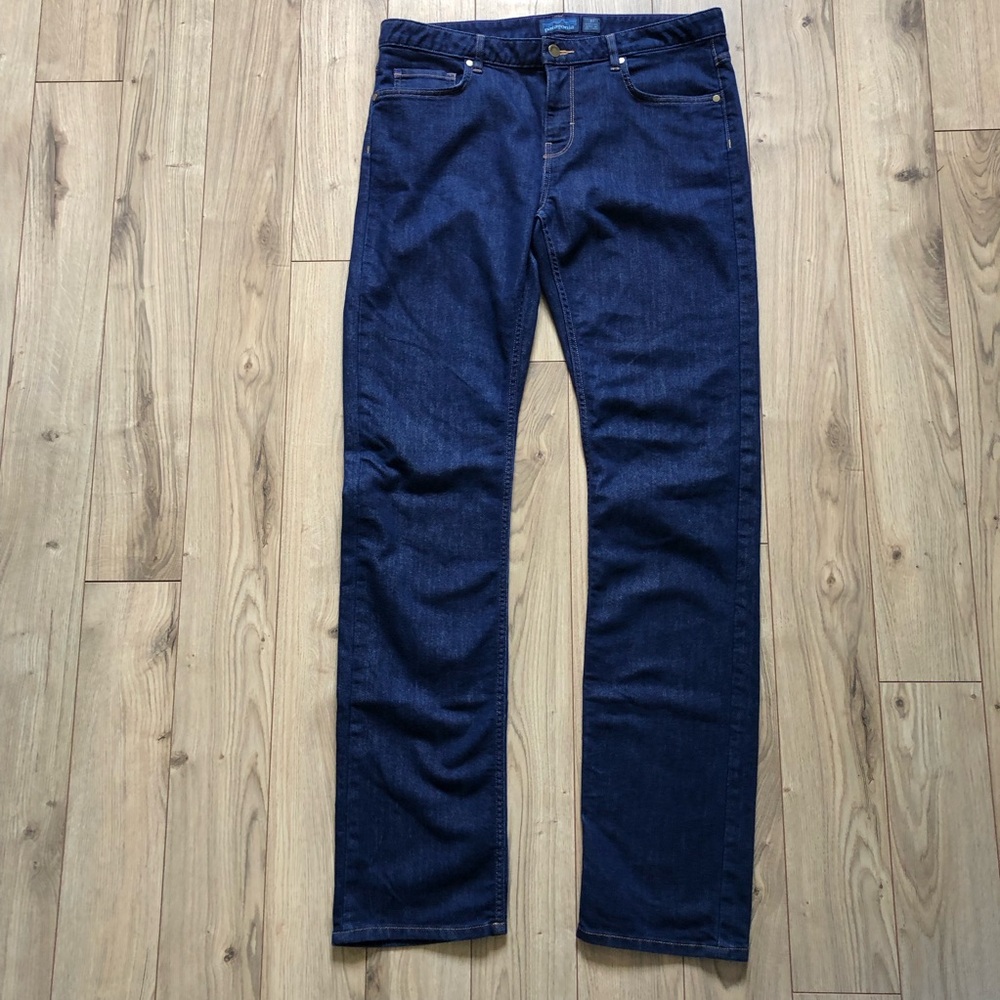 Women’s Patagonia Straight Regular Blue Denim Jeans size 31